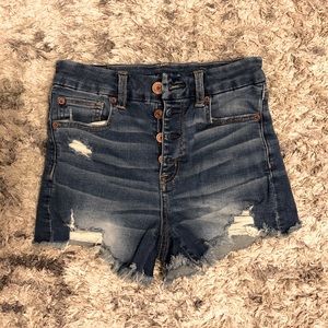 American Eagle High Rise Shorties